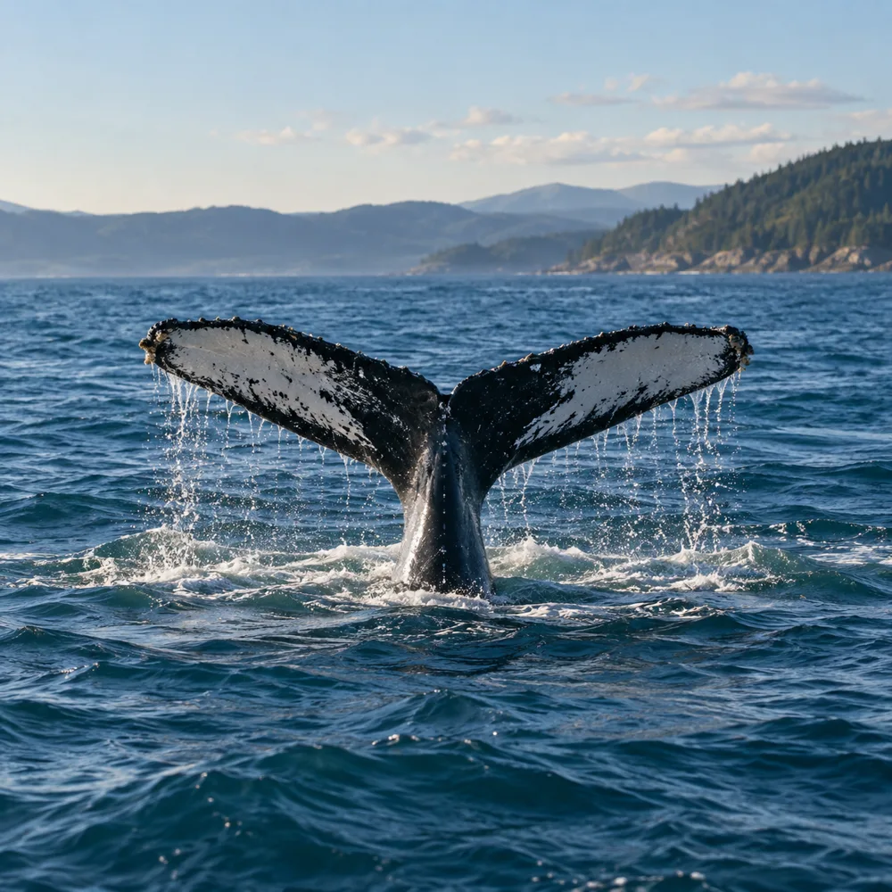 AI-generated editorial inspiration for Whale-watching gift card
