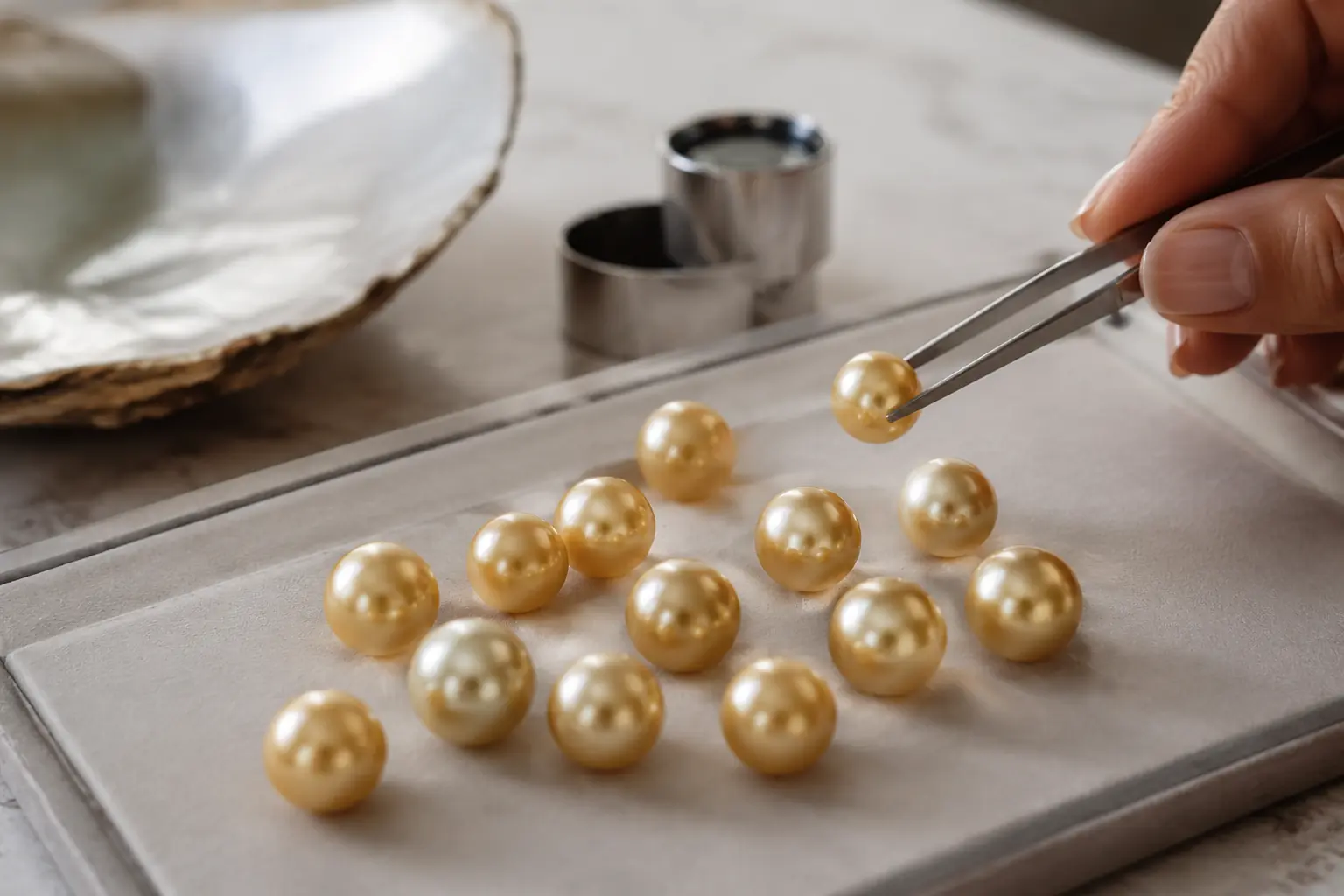 Golden South Sea Cultured Pearls
