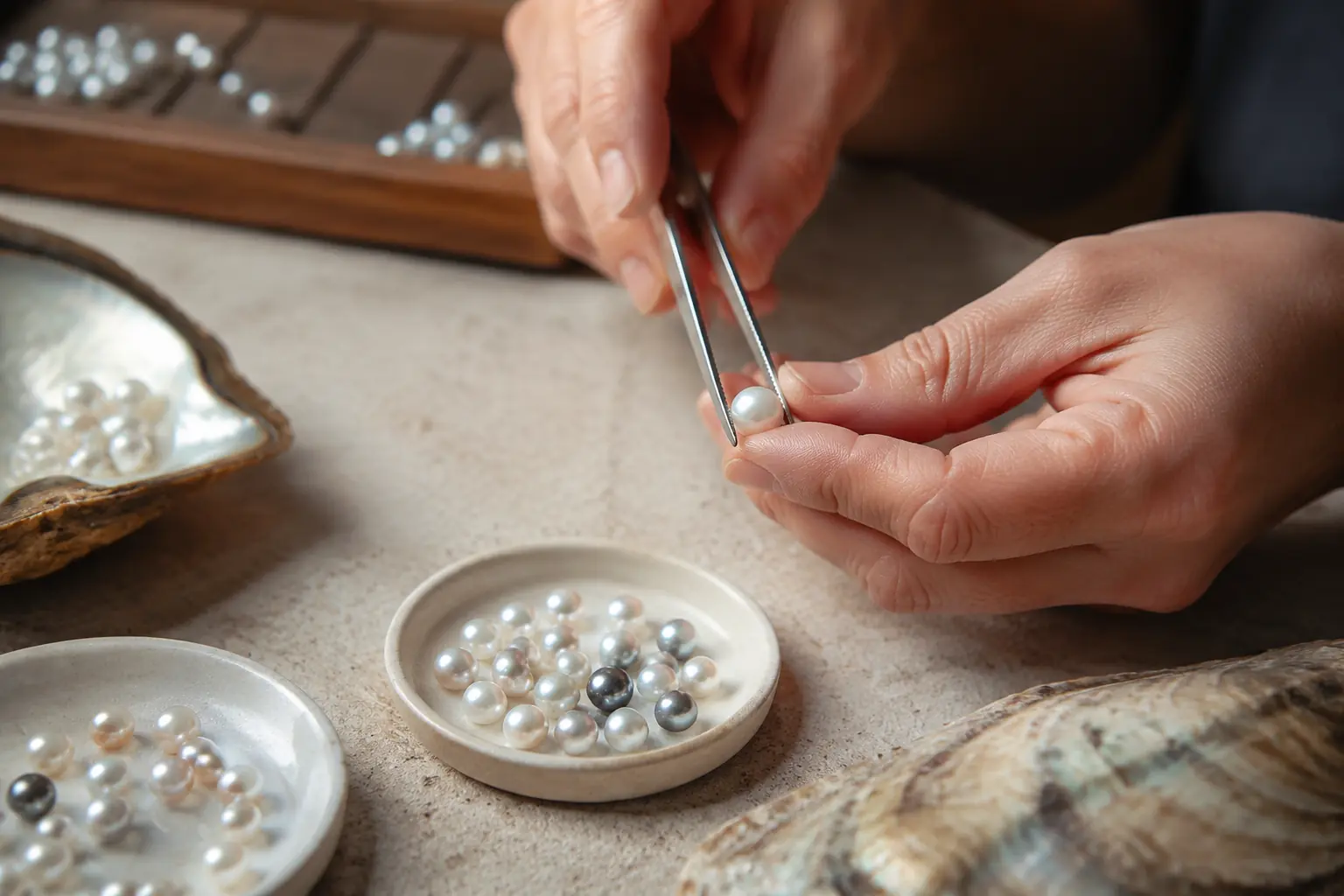 White South Sea Cultured Pearls